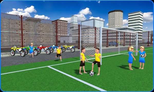Kids School Highway Traffic Bike Racing screenshot 12