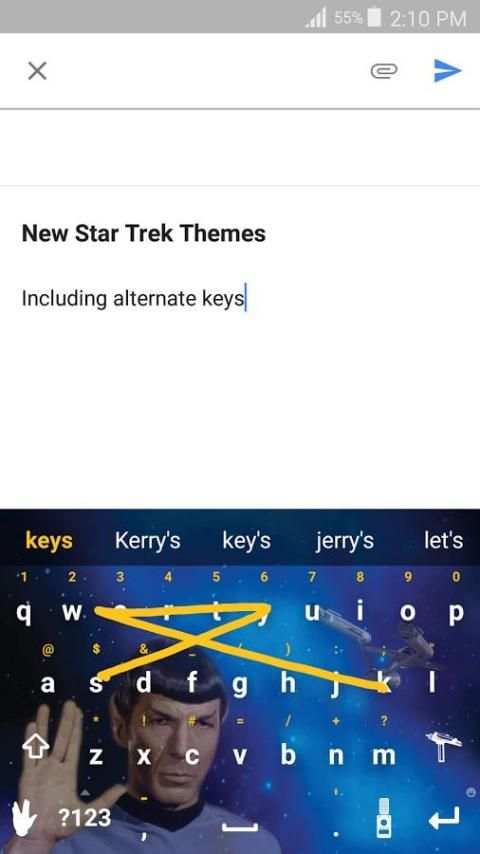 Swype Keyboard Trial screenshot 18
