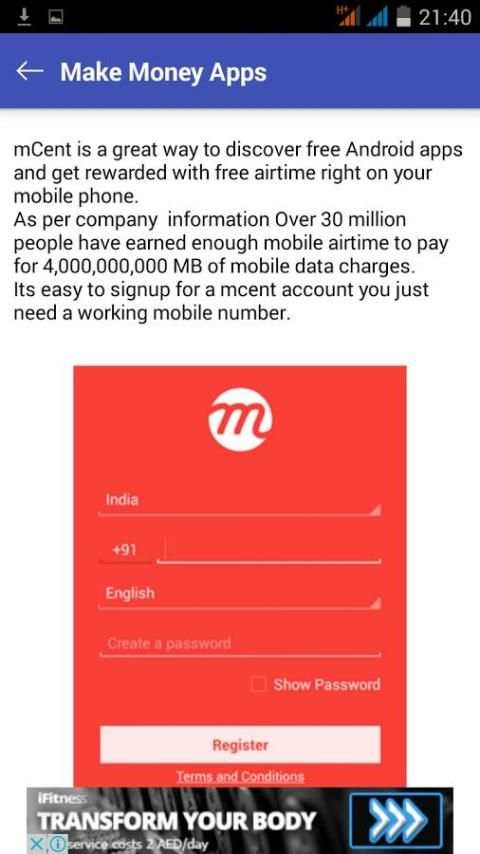 Free Recharge &Make Money Apps 3 تصوير الشاشة
