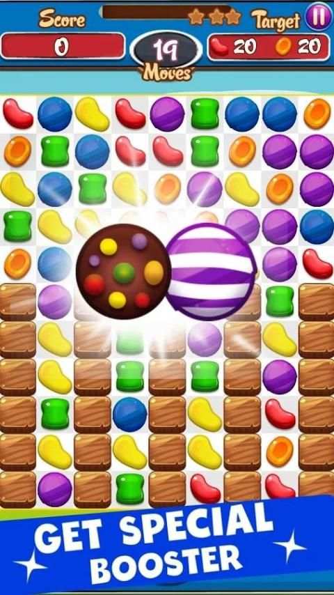 Jelly Crush Mania: Match 3 Game 3 تصوير الشاشة