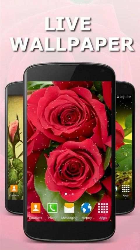 Rose Live Wallpaper स्क्रीनशॉट 6