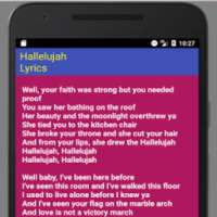 Hallelujah Lyrics on 9Apps