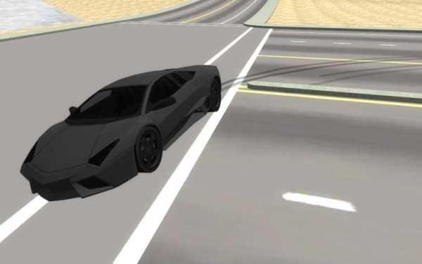 Super Car Driving 3D 2 تصوير الشاشة
