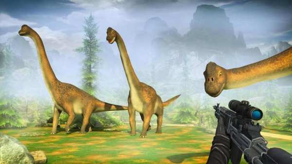 Dino Shooting: Sniper Hunt screenshot 1