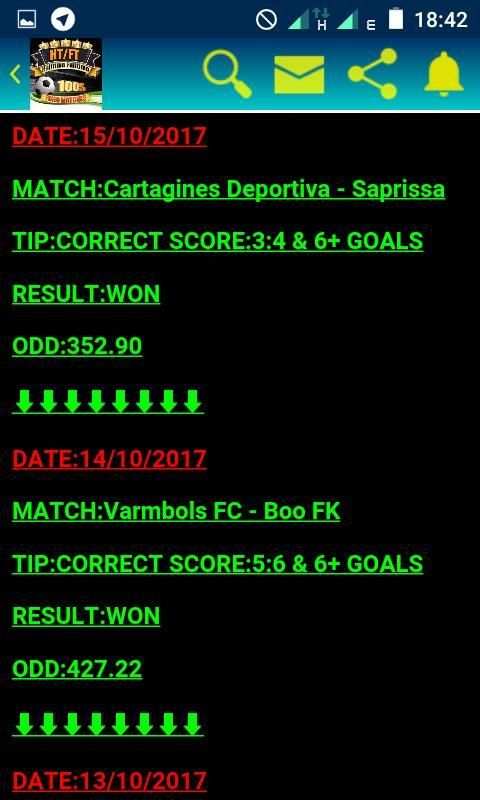 FIXED MATCHES screenshot 6