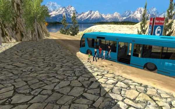 off-road pelatih bis menyetir screenshot 2