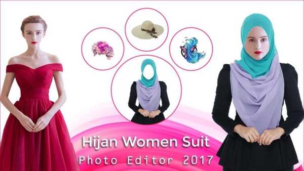 Hijab Women Suit Photo Editor 2017 screenshot 3
