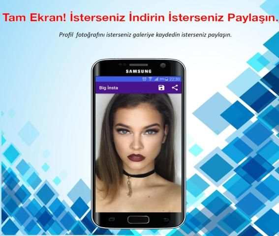 BigInsta-İnstagram Profil Resmi Büyütme İndirme screenshot 1
