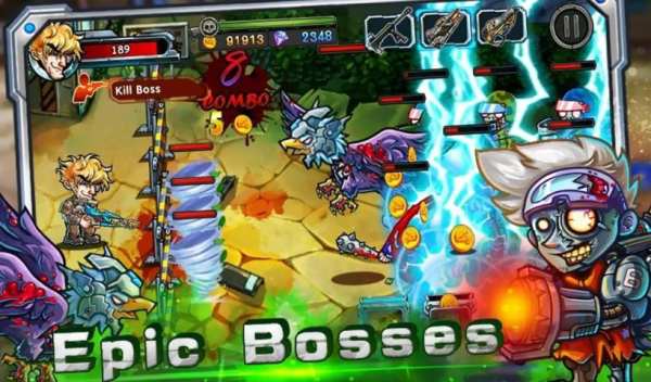 Zombie Go Ballistic: Rampage screenshot 2