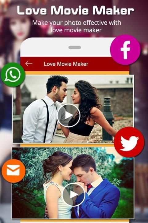 Love Video Maker स्क्रीनशॉट 4