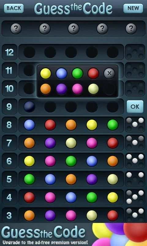 Guess the Code Free स्क्रीनशॉट 4