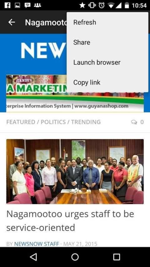 Guyana News 2 Go स्क्रीनशॉट 10