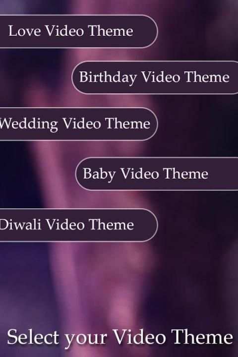 Photo Video Create with Music screenshot 1