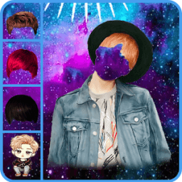 ikon BTS Hairstyle Photo Editor