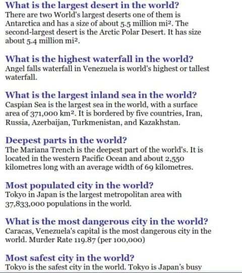 General knowledge books скриншот 1