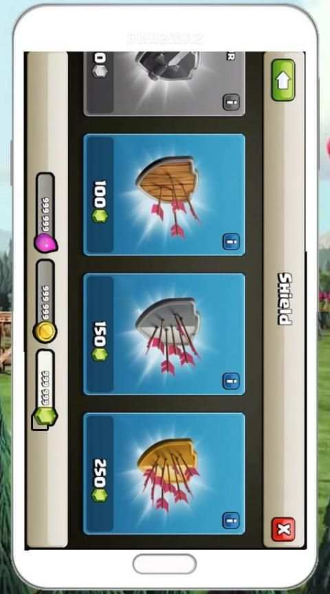 Unlimited Gems COC Simulated screenshot 2