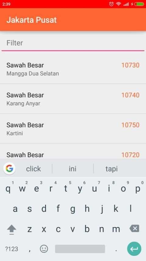 Kode Pos Indonesia Lengkap screenshot 2