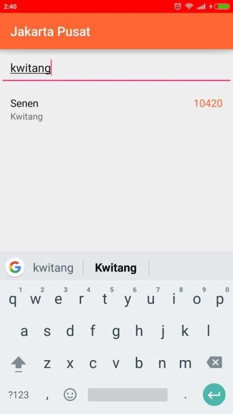 Kode Pos Indonesia Lengkap screenshot 1