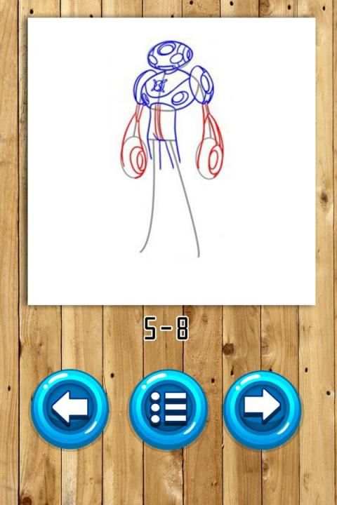 how to draw cartoon ben 10 screenshot 2