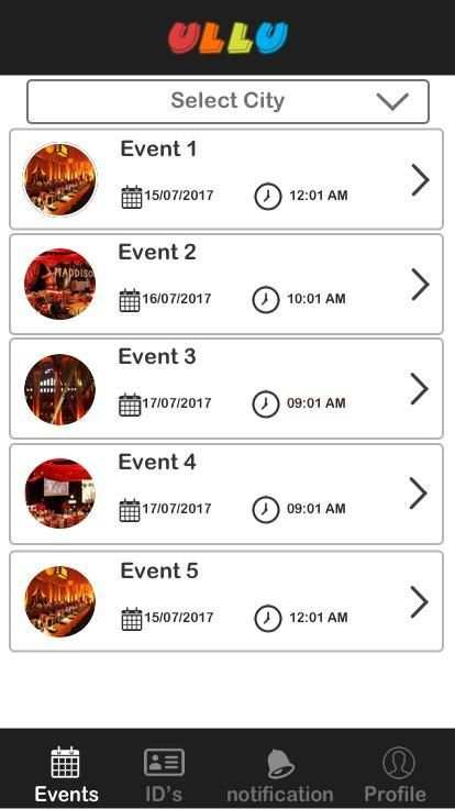 Ullu - Event App screenshot 3