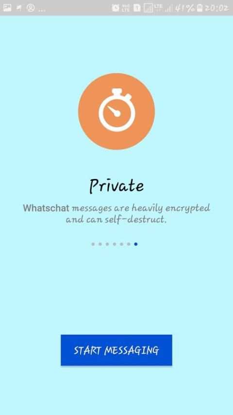 KitKat Messenger screenshot 1