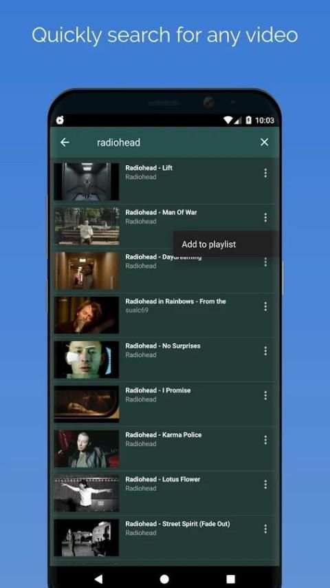 SpotOn alarm clock for YouTube screenshot 4