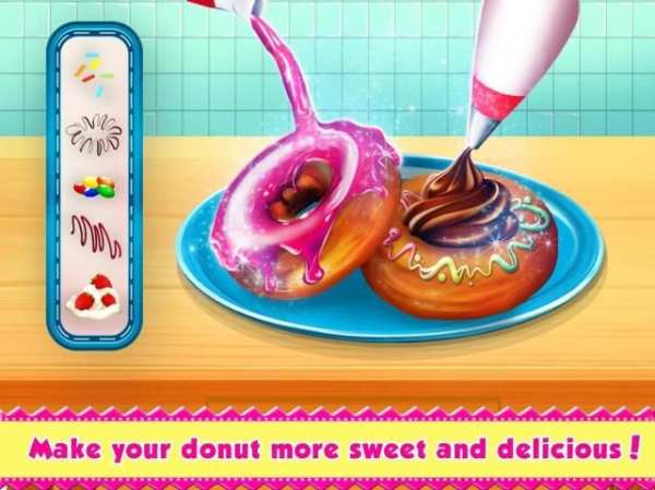 Sweet Donut Shop - Kids Cooking Games screenshot 2