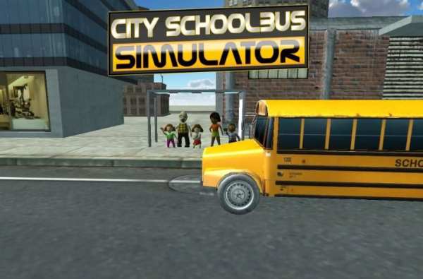 Bus sekolah Driving Simulator screenshot 5