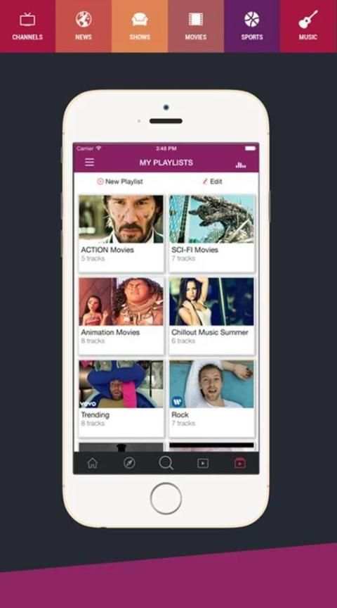 Mobdro screenshot 1