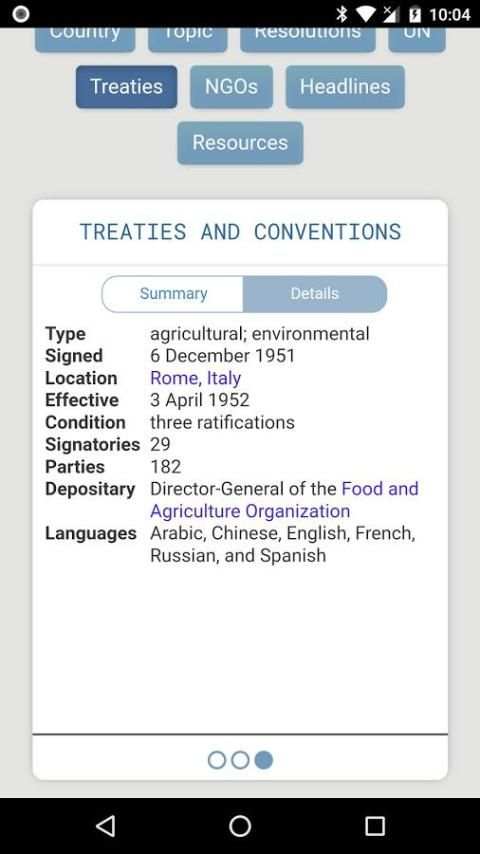 DelegatePal - Model UN Research Tool скриншот 2