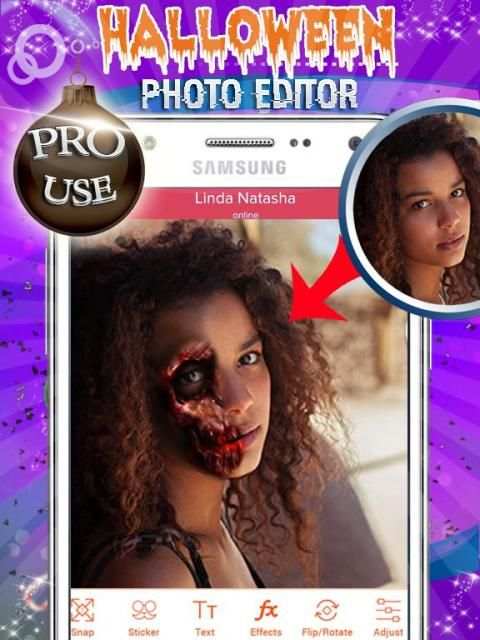 Halloween 2017 Photo Editor * screenshot 2