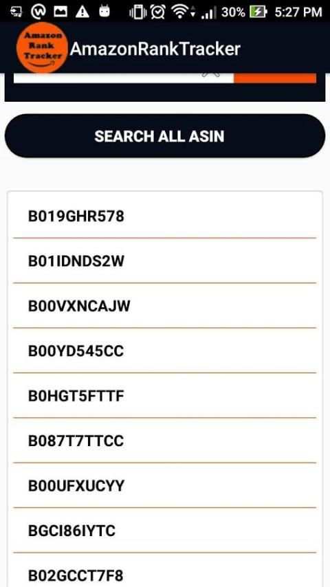 Amazon Seller Rank Tracker स्क्रीनशॉट 6