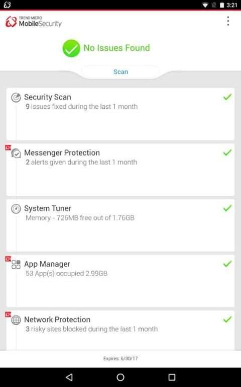 Mobile Security & Antivirus 10 تصوير الشاشة
