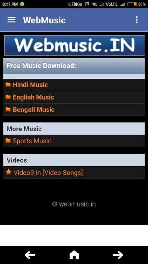 Web Music screenshot 6