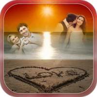 Transparent Love Photo Frames - Multiple Photos on 9Apps