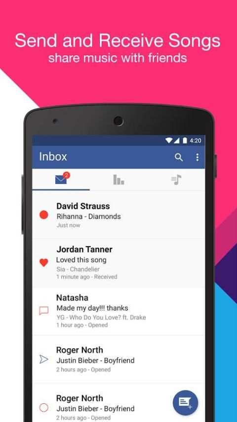 Music Messenger screenshot 2