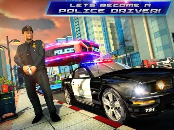 Virtual Police Driving Simulator 2018 3 تصوير الشاشة