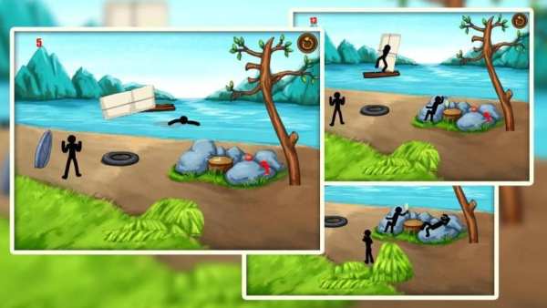 Stickman Holiday Death скриншот 3
