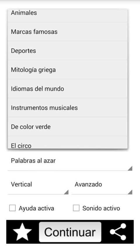 Sopa de Letras Español screenshot 1