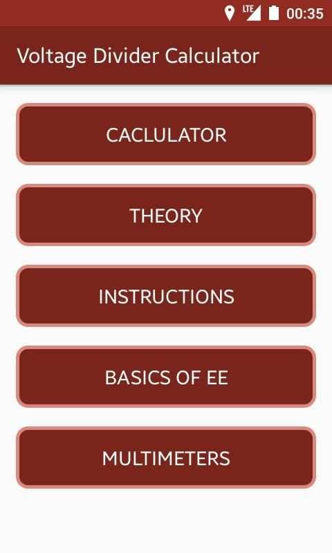 Voltage Divider Calculator скриншот 4