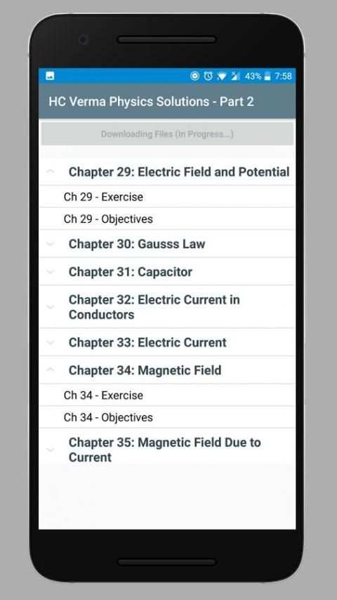 HC Verma Physics Solutions - Part 2 4 تصوير الشاشة