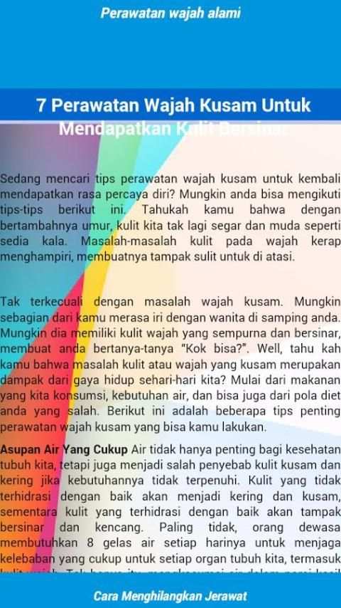 Cara Menghilangkan Jerawat Alami 2 تصوير الشاشة
