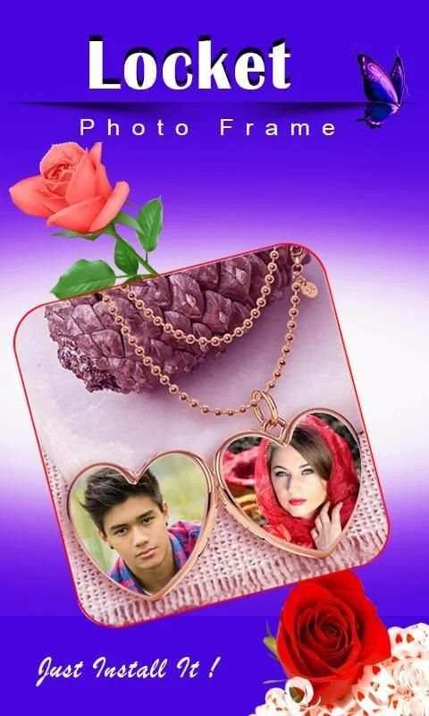 Locket Photo Frames Maker screenshot 3