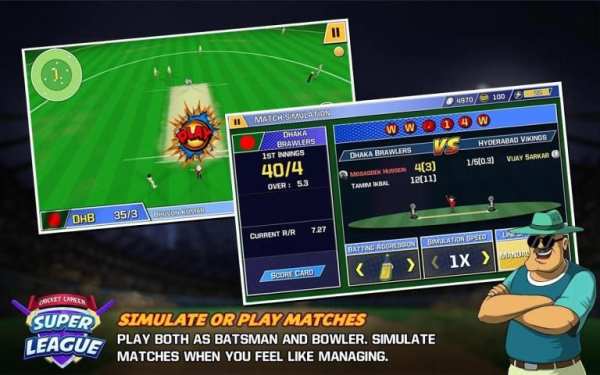 Cricket Career Super League screenshot 6