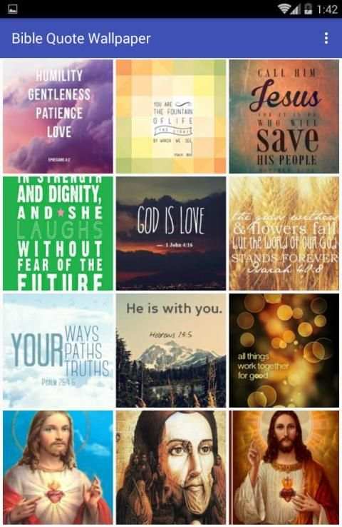 Bible Quote Wallpaper скриншот 3