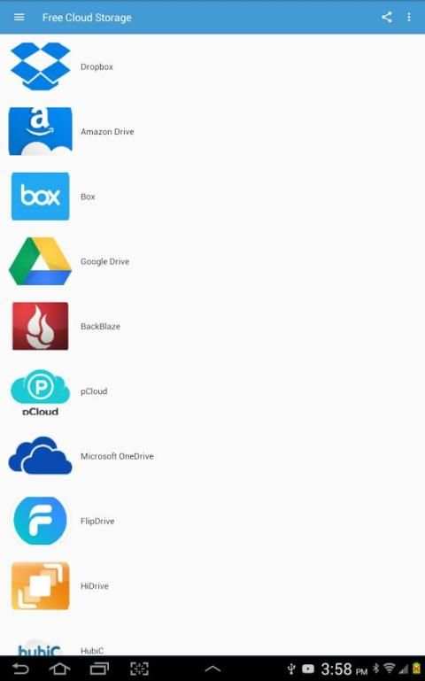 ☁️Free Cloud Storage Options 2 تصوير الشاشة