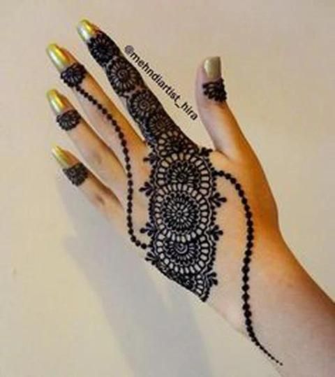 Intricate Henna Mehndi Designs for Beginners