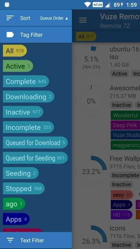 Vuze Remote screenshot 19
