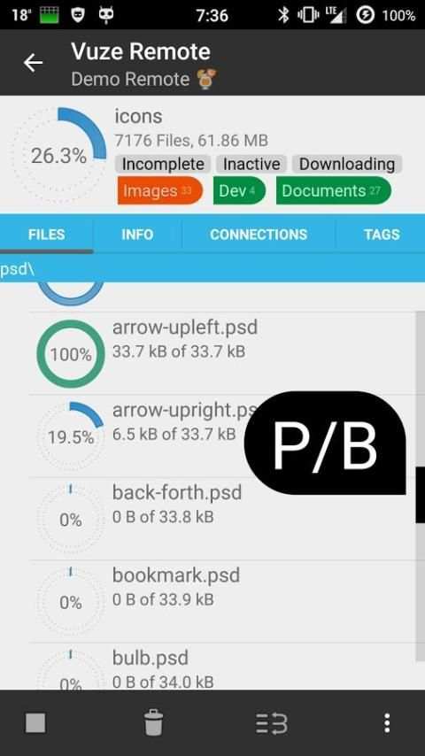 Vuze Remote screenshot 17