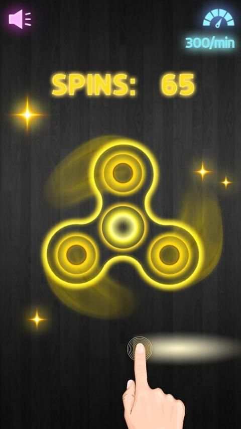 Fidget Spinner - Hand Finger Spinner Simulator screenshot 1
